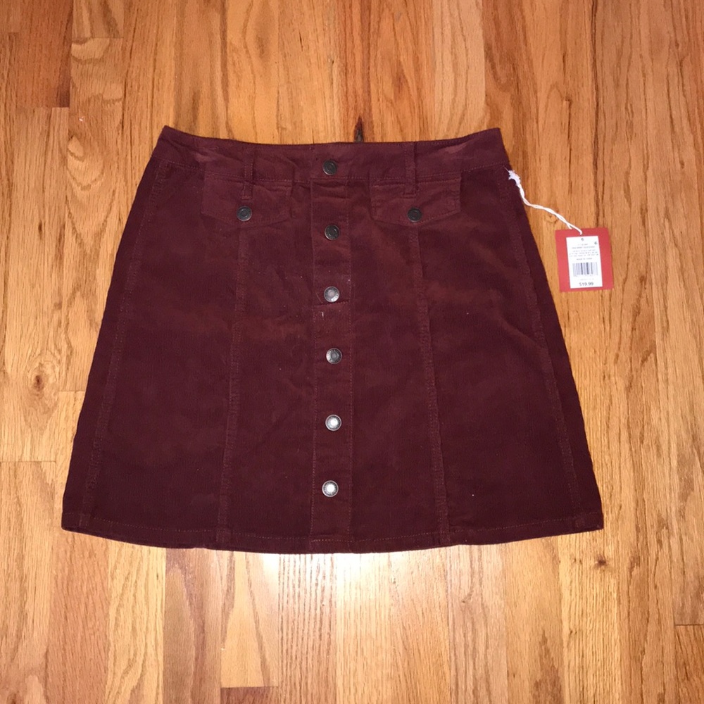 Corduroy skirt